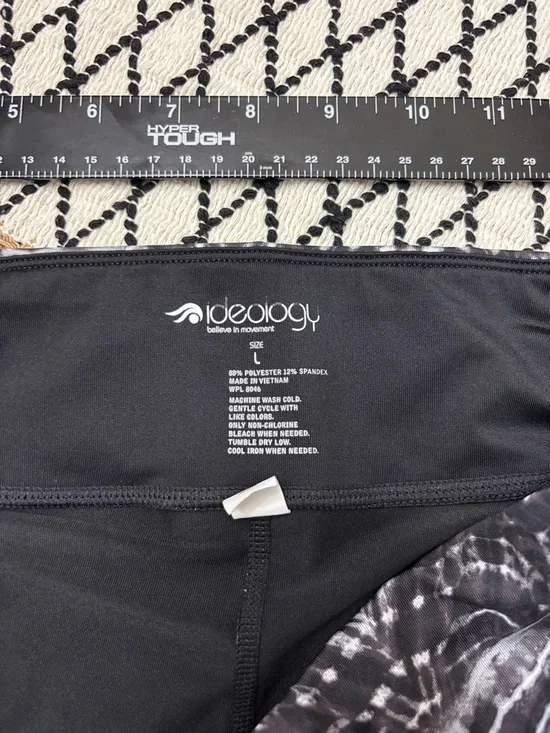 Ideology Black & White Geometric Circle Skater Skirt - Picture 2 of 8